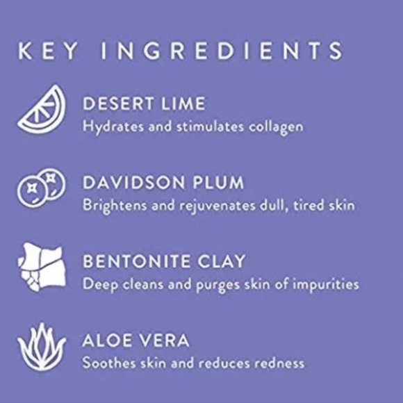 $5 🌸 Generation Clay Ultra Violet Brightening Purple Clay Mask ~ NEW - Picture 4 of 9